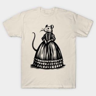 Ladylike Rat T-Shirt